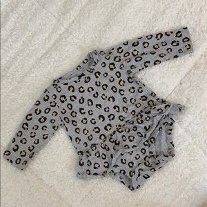Carters Long Sleeve Skirt Onesie